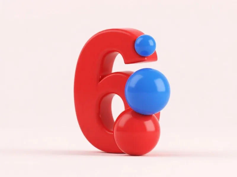 双色球6+1结构示意
